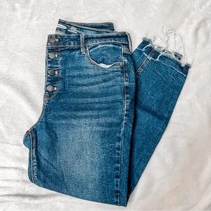 High Rise Rockstar Jeans